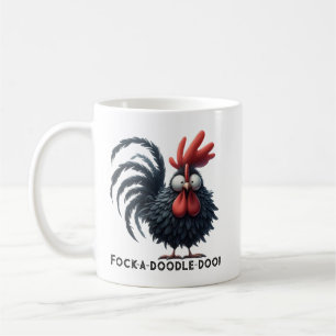 Mug Rooster du matin - Fock-a-doodle-doo !