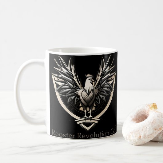 Mug Rooster RevolutionWear : Défendre le système (Avec donut)