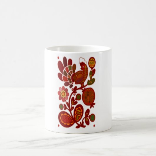 MUG ROOSTER SUR FLEURS (Centre)