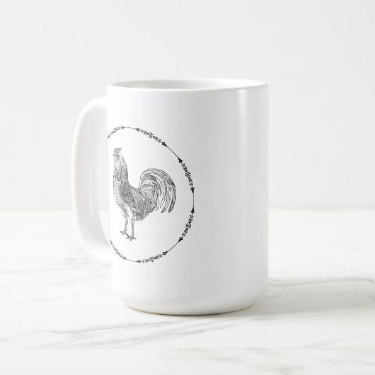 Mug Rooster vintage (Devant gauche)