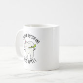 Mug Rootin Toothin Bon Temps Amusant Dental Tooth Pun (Devant gauche)