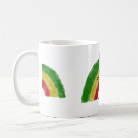 Mug Roots Reggae Rebel Arc-en-ciel (Gauche)