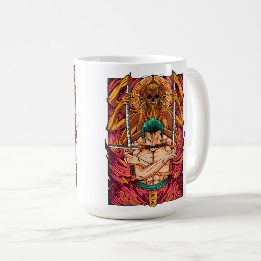 Mug Roronoa Zoro One Piece (Devant droit)