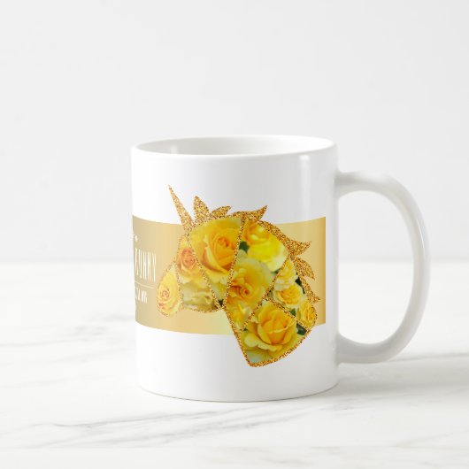 Mug Rosa Gold Bunny (Droite)