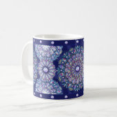 Mug Rosace bleue (Devant gauche)