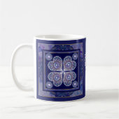 Mug Rosace bleue (Gauche)