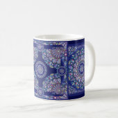 Mug Rosace bleue (Devant droit)