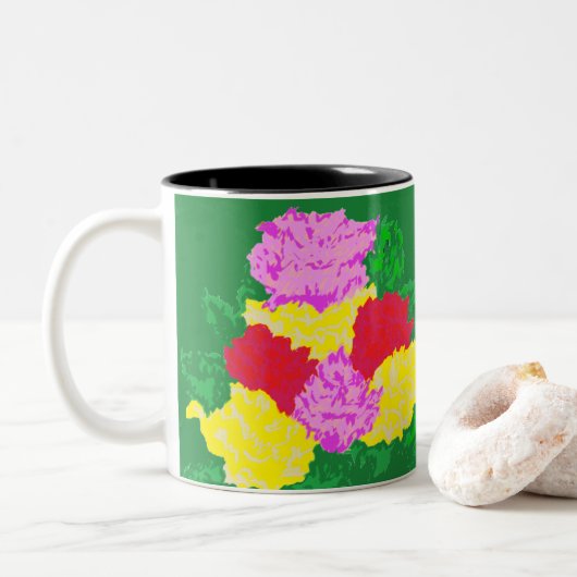 Mug - Rose (Avec donut)