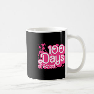 Mug Rose 100 Jours De Fille École 100ème Jour Enseigna