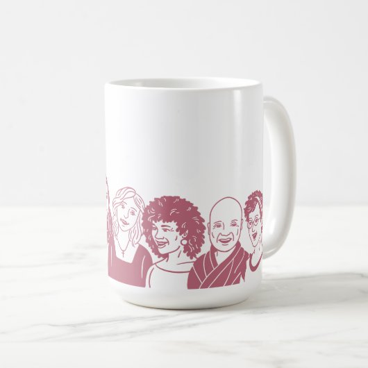Mug rose 15 oz (Devant droit)