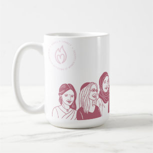 Mug rose 15 oz