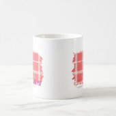 Mug Rose 2 de plaid (Centre)