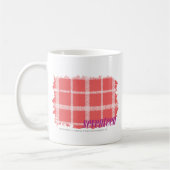 Mug Rose 2 de plaid (Gauche)