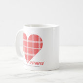 Mug Rose 4 de plaid (Devant gauche)