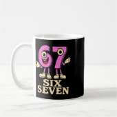 Mug Rose 67 Six Seven 6-7 - Enfant drôle de Brainrot i (Gauche)