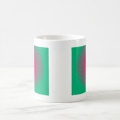 Mug rose abstrait (Centre)