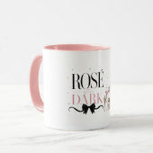 Mug Rosé After Dark Skeleton Halloween (Devant gauche)