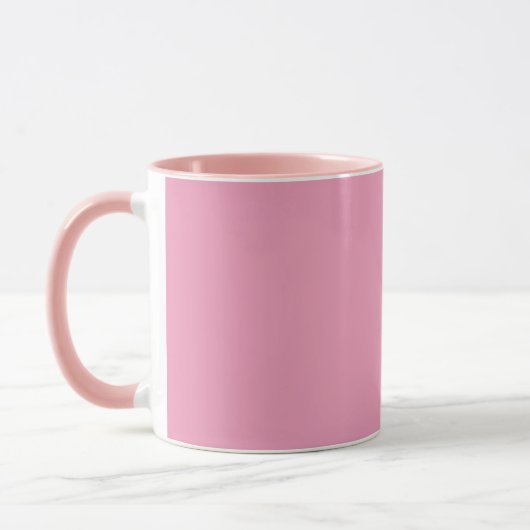 Mug Rose Amaranth (couleur solide) (Gauche)