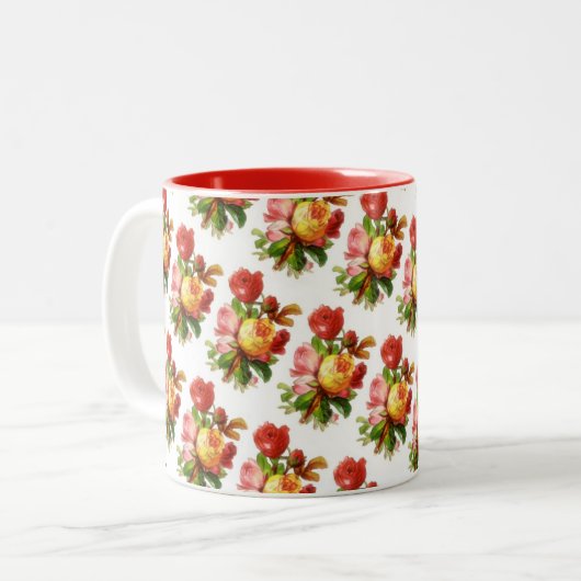 Mug Rose anglais (Devant gauche)