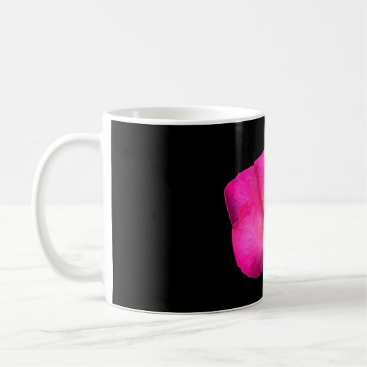 Mug  Rose aux feutres (Gauche)
