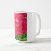 Mug Rose avec abeille (Devant droit)