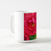 Mug Rose avec abeille (Devant gauche)