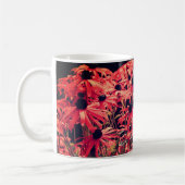 Mug Rose Black Eyed Susan Floral Art (Gauche)