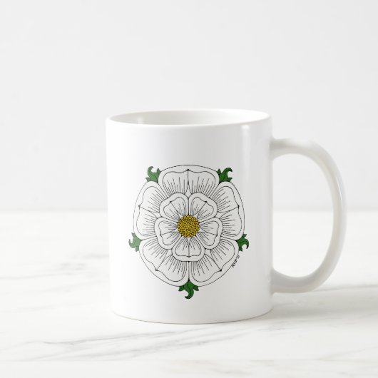 Mug Rose blanc de York (Droite)