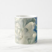 Mug Rose blanc et pied-d'alouette de stupéfaction la (Centre)