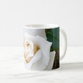 Mug rose blanche (Devant droit)