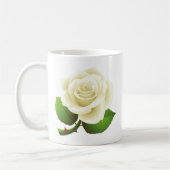 Mug Rose blanche d'Austin (Gauche)
