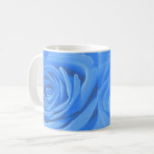Mug Rose bleu (Devant gauche)