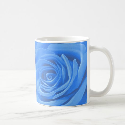 Mug Rose bleu (Droite)