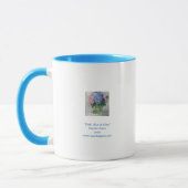 Mug "Rose, bleu, et verre " (Gauche)