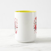 Mug Rose Bouquet Floral Design-62103 (Centre)