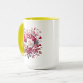 Mug Rose Bouquet Floral Design-62104 (Devant gauche)