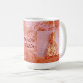 Mug Rose-Bronze Kwan Yin (Devant droit)