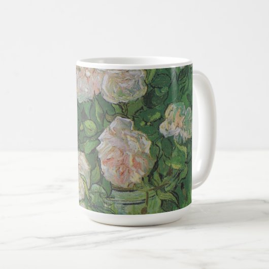 Mug Rose Bush par Vincent Van Gogh (Devant droit)