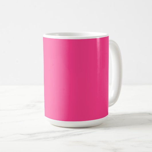 Mug Rose chaud (Devant droit)