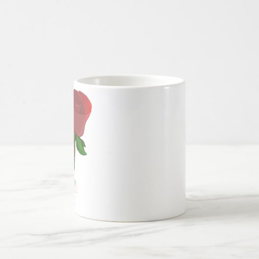 Mug Rose Chibi Avec Rose (Centre)