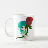 Mug Rose Chibi Avec Rose (Gauche)
