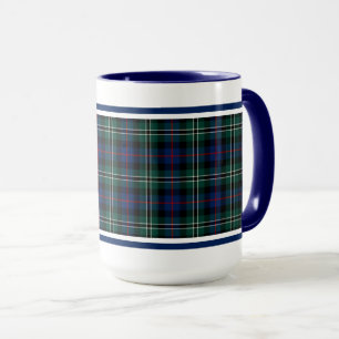 Mug Rose Clan Chasse Tartan