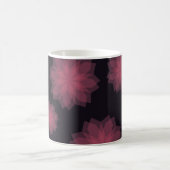 Mug Rose, cool, tendance, abstraction de fleurs modern (Centre)