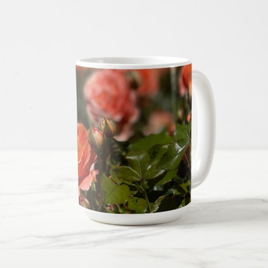 Mug Rose couleur saumon (Devant droit)