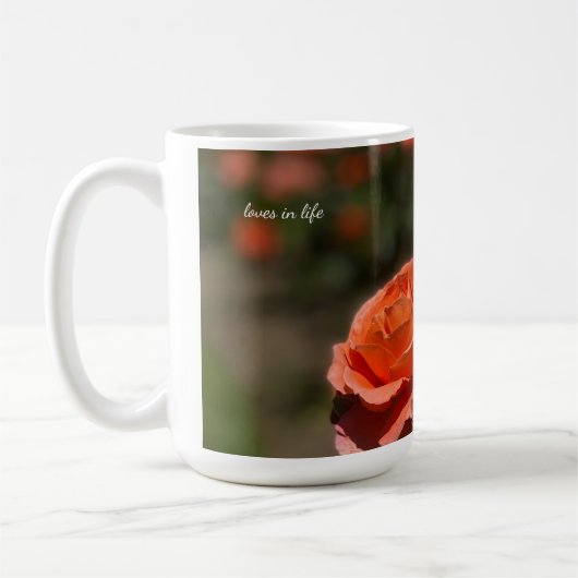 Mug Rose couleur saumon (Gauche)