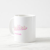Mug Rose Custom Best Friend Bestie (Devant gauche)