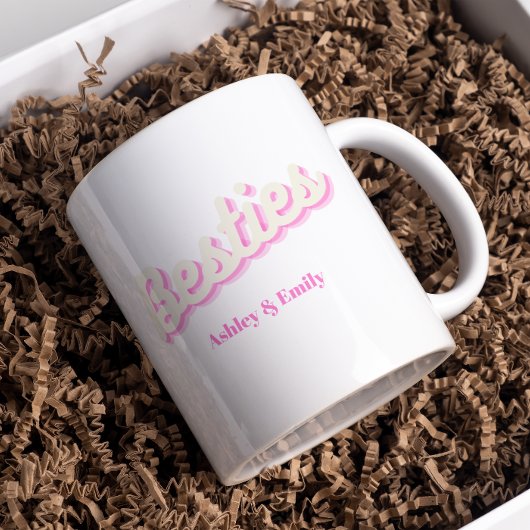 Mug Rose Custom Best Friend Bestie