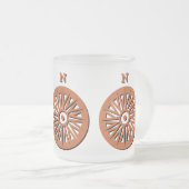 Mug - Rose de boussole (Devant droit)