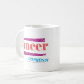Mug Rose de Cancer (Devant gauche)