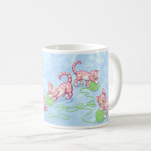 Mug Rose de Kittipurra (Devant droit)